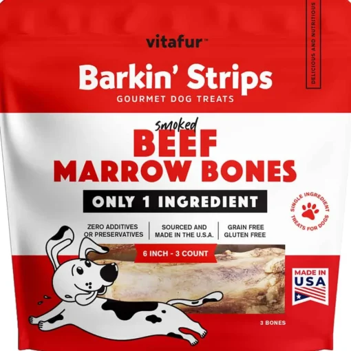 Sale Vitafur Beef Marrow Bones Dog Treats
