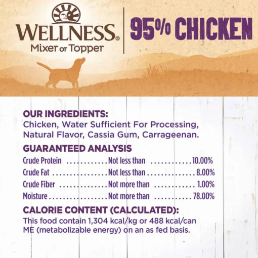 Best Wellness Complete Health Wellness 95% Chicken Natural Grain Free Canned Wet Dog Food