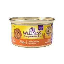 New Wellness Complete Health Natural Grain Free Chicken Entree Pate Wet Cat Food