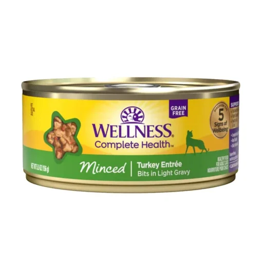 Fashion Wellness Complete Health Natural Grain Free Minced Turkey Entree Canned Wet Cat Food