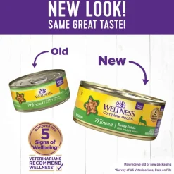 Fashion Wellness Complete Health Natural Grain Free Minced Turkey Entree Canned Wet Cat Food