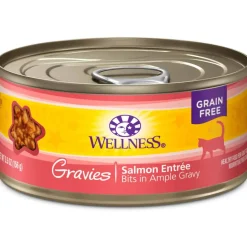 New Wellness Complete Health Gravies Salmon Entree Wet Cat Food