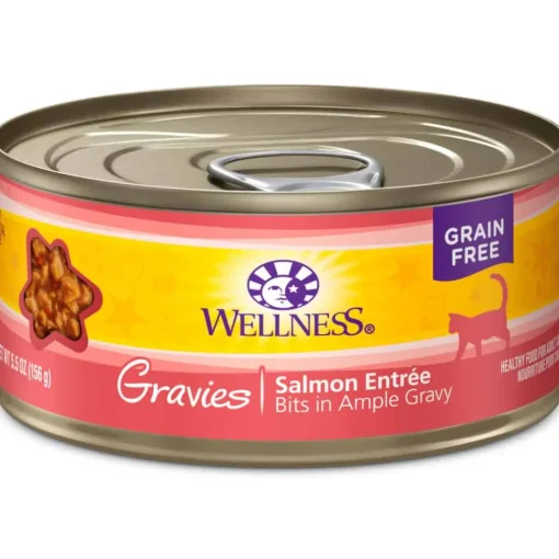 New Wellness Complete Health Gravies Salmon Entree Wet Cat Food