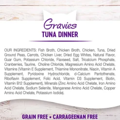 New Wellness Complete Health Natural Grain Free Gravies Tuna Dinner Canned Wet Cat Food