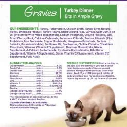 New Wellness Complete Health Natural Grain Free Gravies Turkey Dinner Canned Wet Cat Food