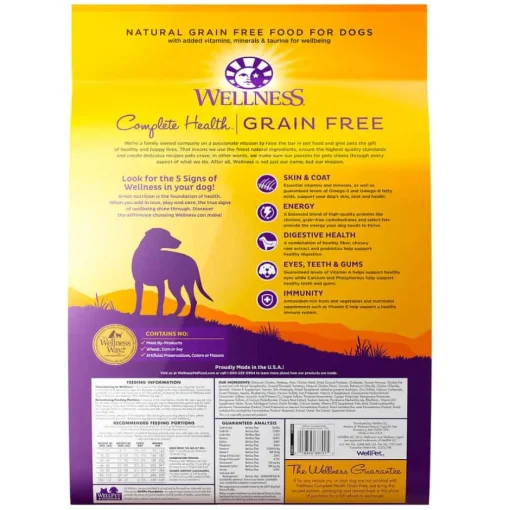 Fashion Wellness Complete Health Natural Grain Free Chicken Dry Dog Food
