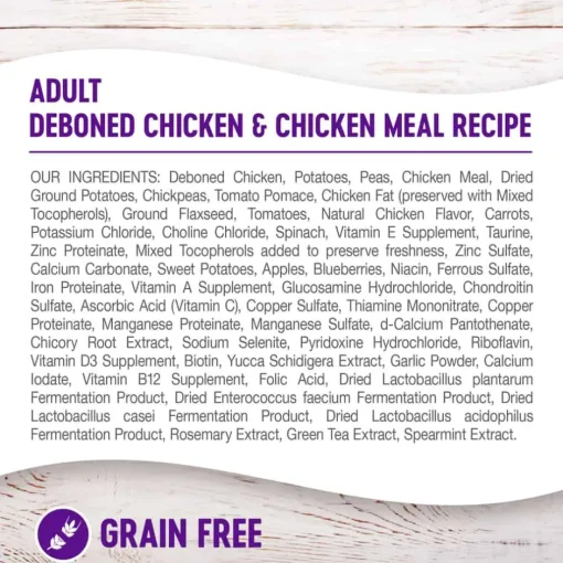 Fashion Wellness Complete Health Natural Grain Free Chicken Dry Dog Food