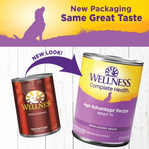 New Wellness Complete Health Natural Age Advantage Chicken & Sweet Potato Canned Wet Dog Food