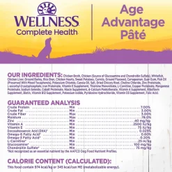New Wellness Complete Health Natural Age Advantage Chicken & Sweet Potato Canned Wet Dog Food