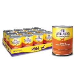 Hot Wellness Complete Health Natural Canned Turkey & Sweet Potato Wet Dog Food