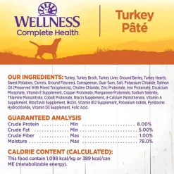 Hot Wellness Complete Health Natural Canned Turkey & Sweet Potato Wet Dog Food