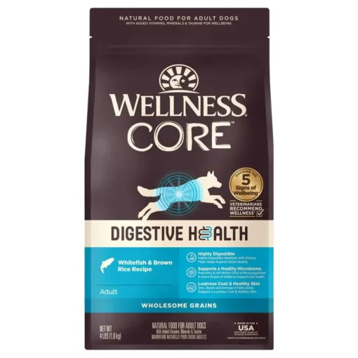 Outlet Wellness CORE Digestive Health Whitefish & Brown Rice Dry Dog Food
