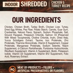 Clearance Wellness CORE Hearty Cuts Natural Grain Free Indoor Chicken & Turkey Canned Wet Cat Food