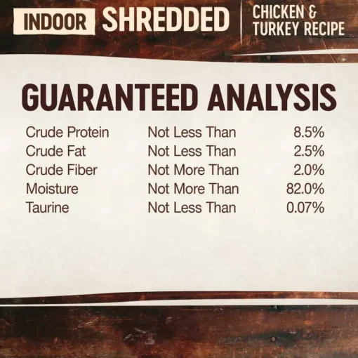 Clearance Wellness CORE Hearty Cuts Natural Grain Free Indoor Chicken & Turkey Canned Wet Cat Food