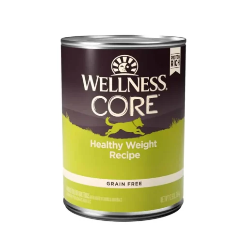 Clearance Wellness CORE Natural Grain Free Weight Management Canned Wet Dog Food