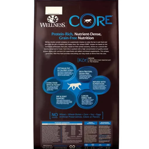 New Wellness CORE Natural Grain Free Large Breed Dry Dog Food