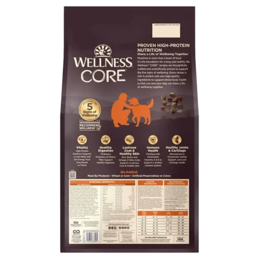 Hot Wellness CORE Natural Wholesome Grains Original Recipe Dry Dog Food