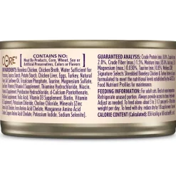 New Wellness CORE Signature Selects Shredded Chicken & Turkey Wet Cat Food