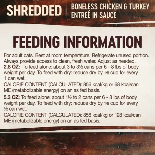 New Wellness CORE Signature Selects Shredded Chicken & Turkey Wet Cat Food