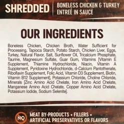 New Wellness CORE Signature Selects Shredded Chicken & Turkey Wet Cat Food