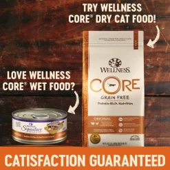 New Wellness CORE Signature Selects Shredded Chicken & Turkey Wet Cat Food