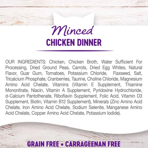 Discount Wellness Complete Health Wellness Grain Free Minced Chicken Dinner