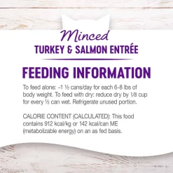 Best Wellness Complete Health Wellness Grain Free Minced Turkey Salmon Entree