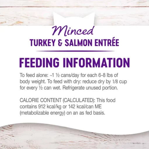 Best Wellness Complete Health Wellness Grain Free Minced Turkey Salmon Entree