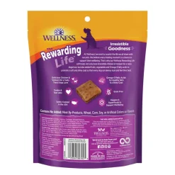 Clearance Wellness Rewarding Life Soft & Chewy Grain Free Chicken & Venison Dog Treats