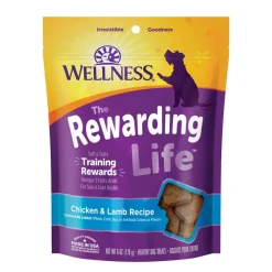 Online Wellness Rewarding Life Soft & Chewy Grain Free Chicken & Lamb Dog Treats