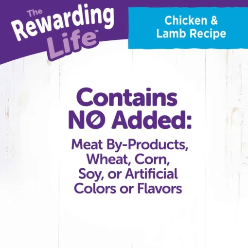 Online Wellness Rewarding Life Soft & Chewy Grain Free Chicken & Lamb Dog Treats