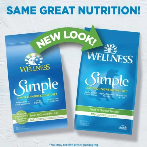 Fashion Wellness Simple Natural Limited Ingredient Lamb & Oatmeal Recipe Dry Dog Food