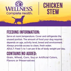 Fashion Wellness Complete Health Wellness Thick & Chunky Natural Grain Free Chicken Stew Canned Wet Dog Food