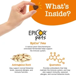 Online Zesty Paws Aller-Immune Bites Soft Chew Supplement for Cats