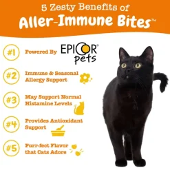 Online Zesty Paws Aller-Immune Bites Soft Chew Supplement for Cats